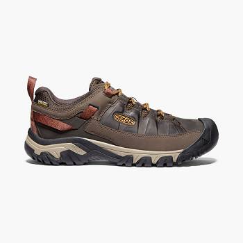 KEEN Férfi Targhee III Waterproof Túracipő Sötét Barna